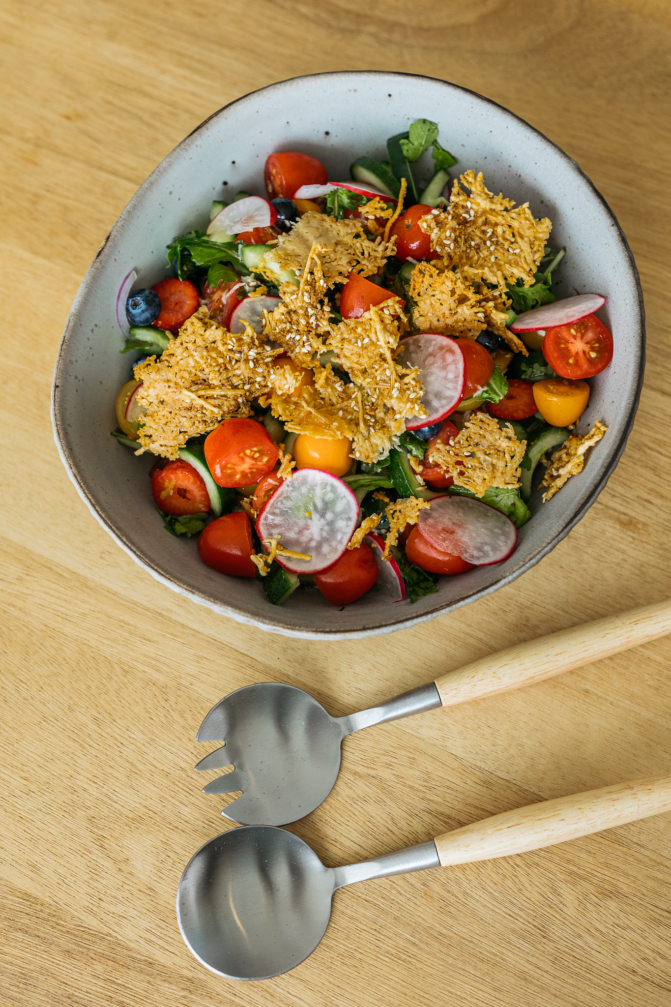 Berry and Tomato Summer BBQ Salad