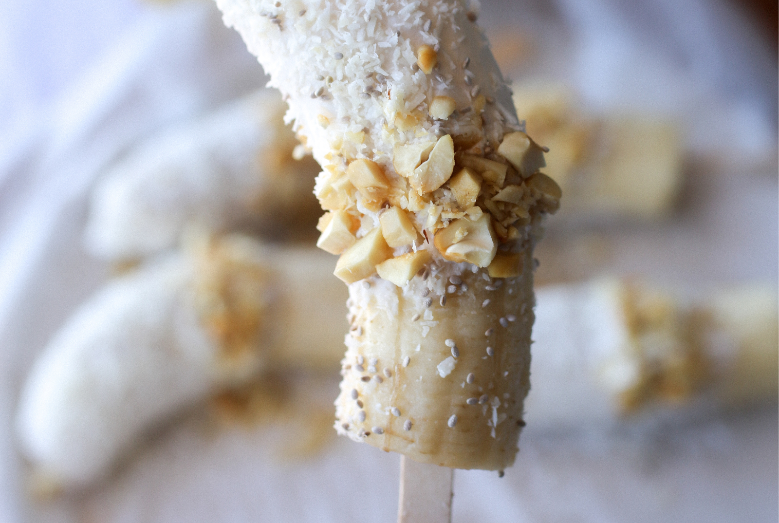 Frozen Banana Pops